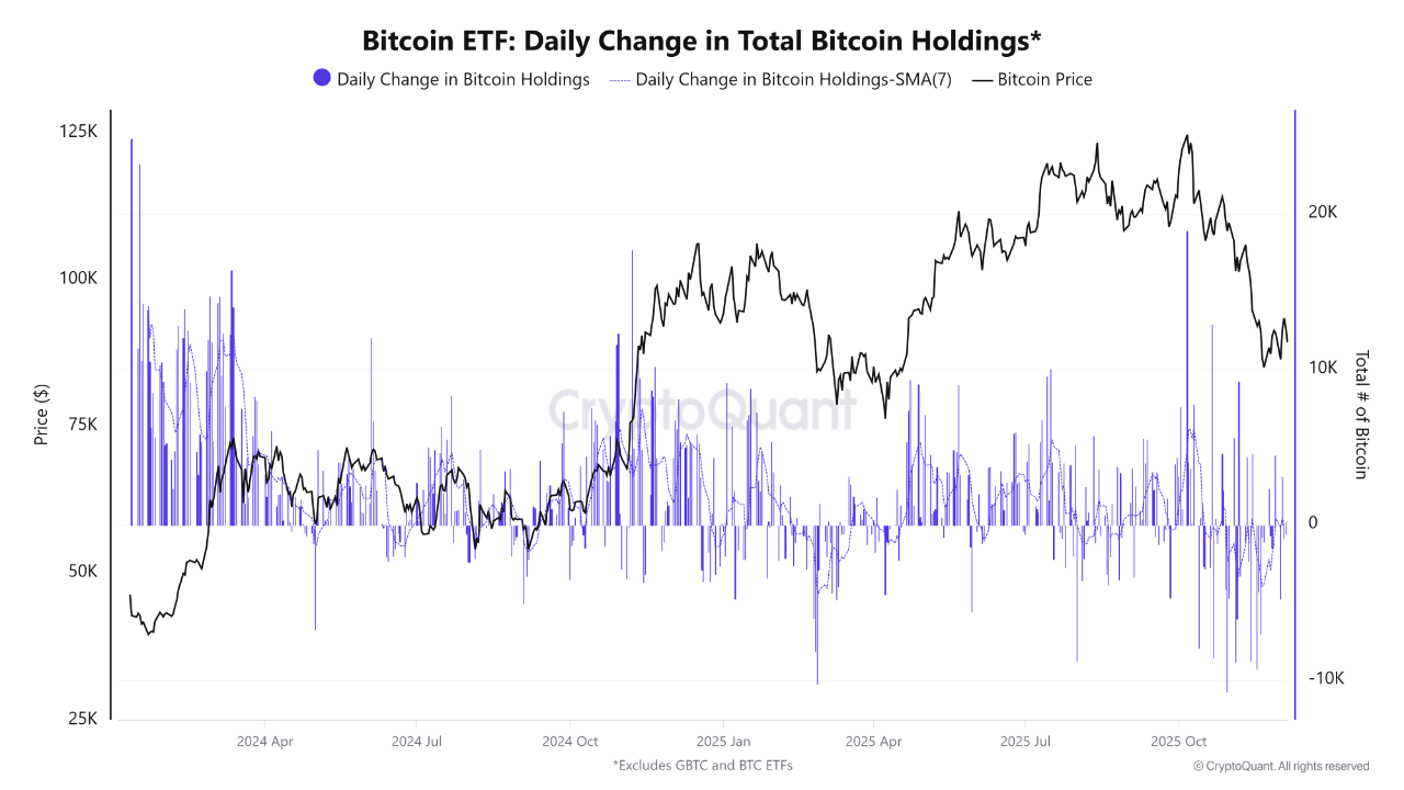 Bitcoin ETFs Record New Losses and Reinforce the Fragility of the Crypto  Market | 크립토퀀트