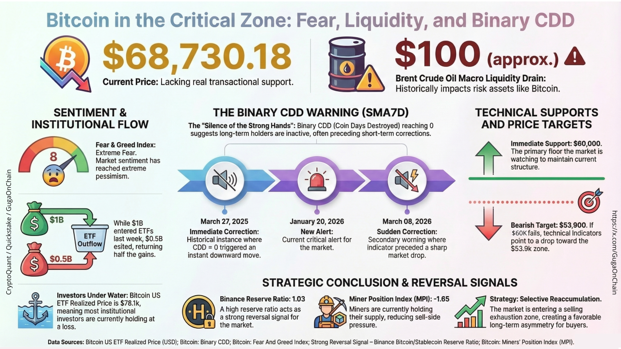 Bitcoin and the Paradox of Sterile Calm: Binary CDD at Zero Rekindles ...