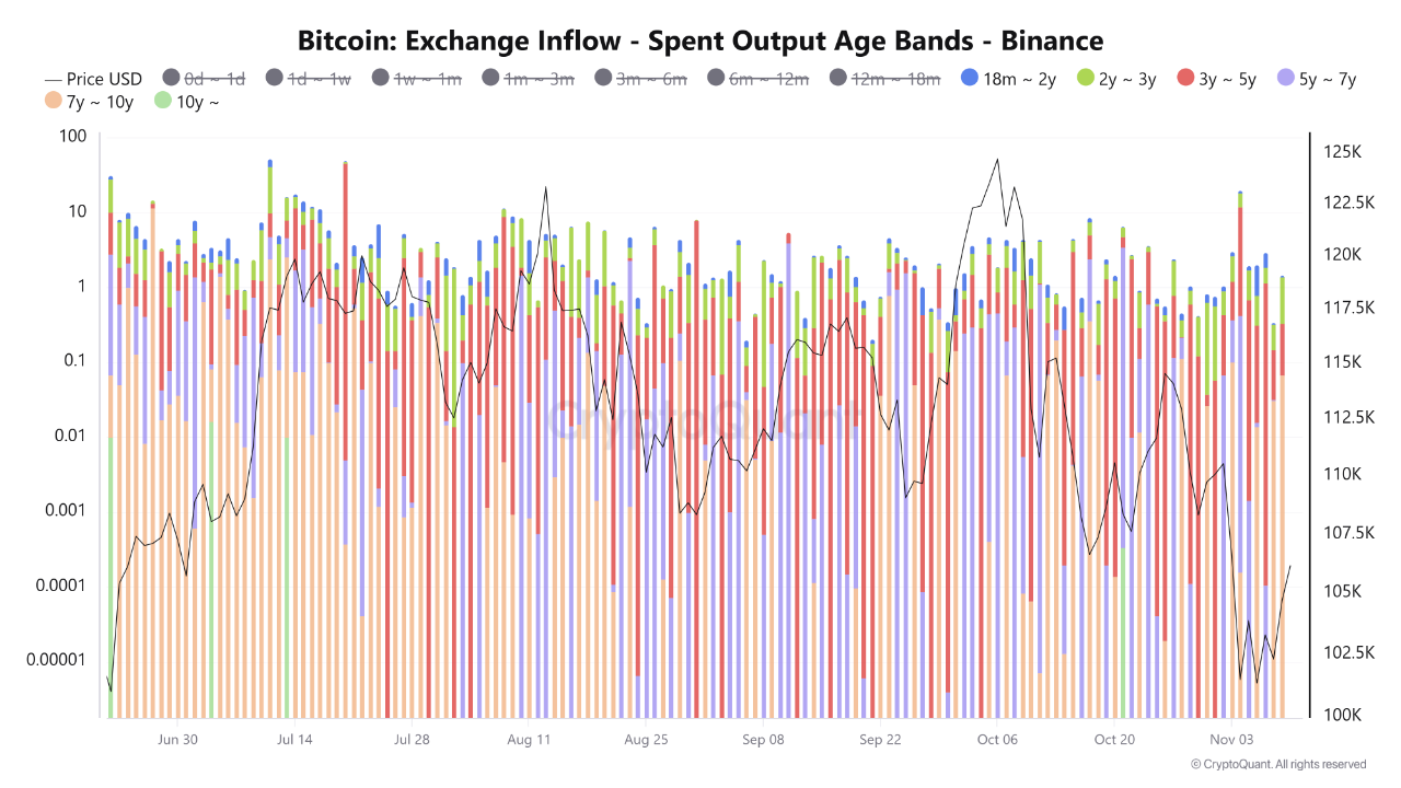 In November, older Bitcoin wallets showed a remarkable surge in transfer  activity to Binance, hit...
