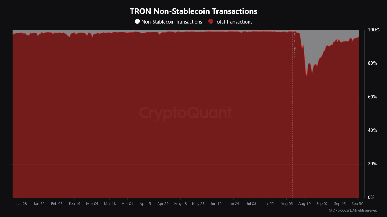 TRON network shows itself as the fastest blockchain (TPS), primarily driven  by stablecoins | Cryp...