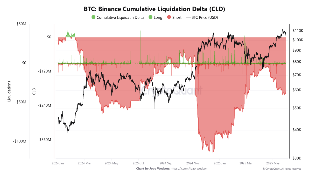 BTC vs Altcoins: Liquidation Asymmetry Since ETF Launch | CryptoQuant