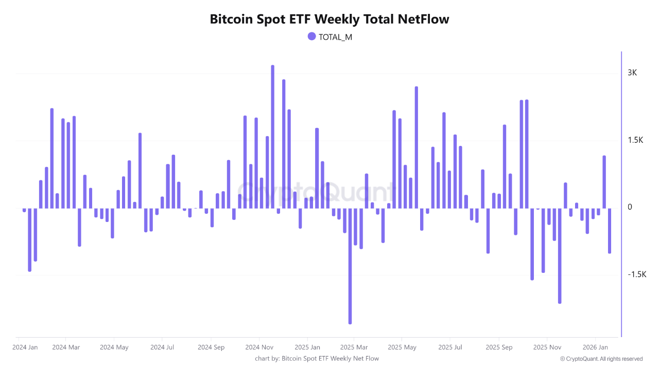 Largest Weekly Bitcoin ETF Outflow Since November: Is Institutional  Sentiment Shifting? | CryptoQ...