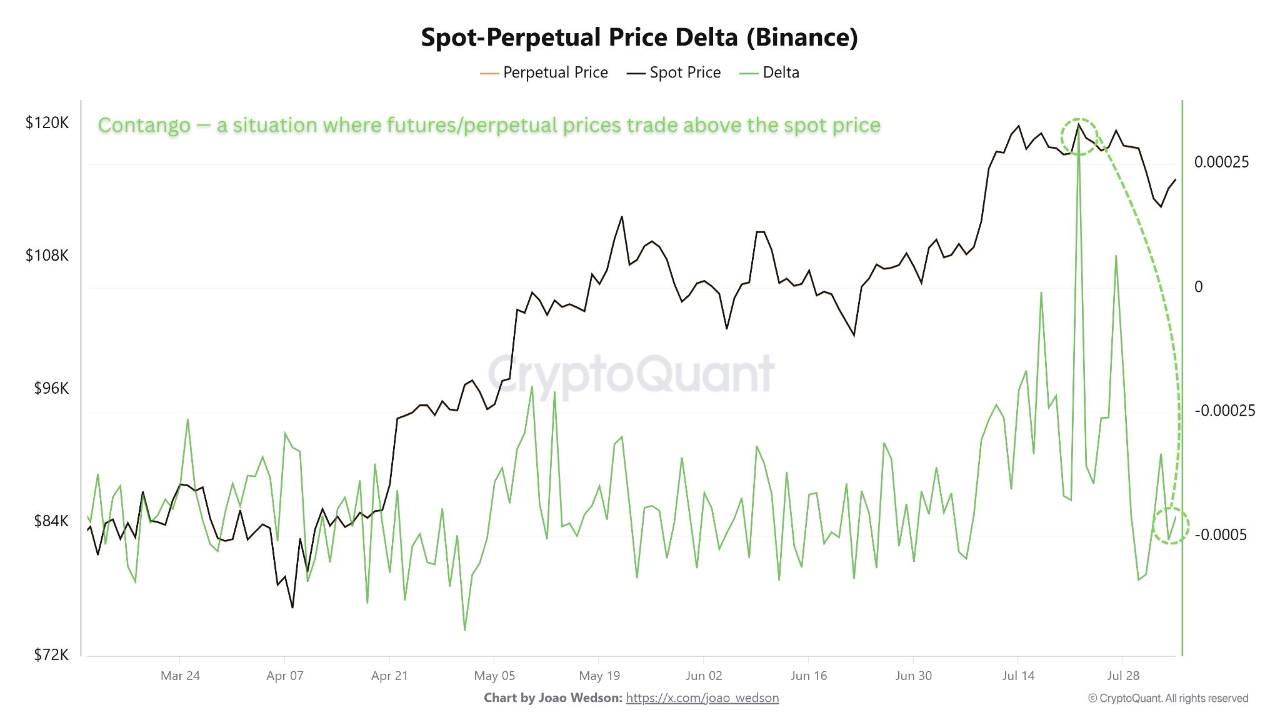 Binance BTC Divergence Signals Exhaustion in Selling Pressure | CryptoQuant