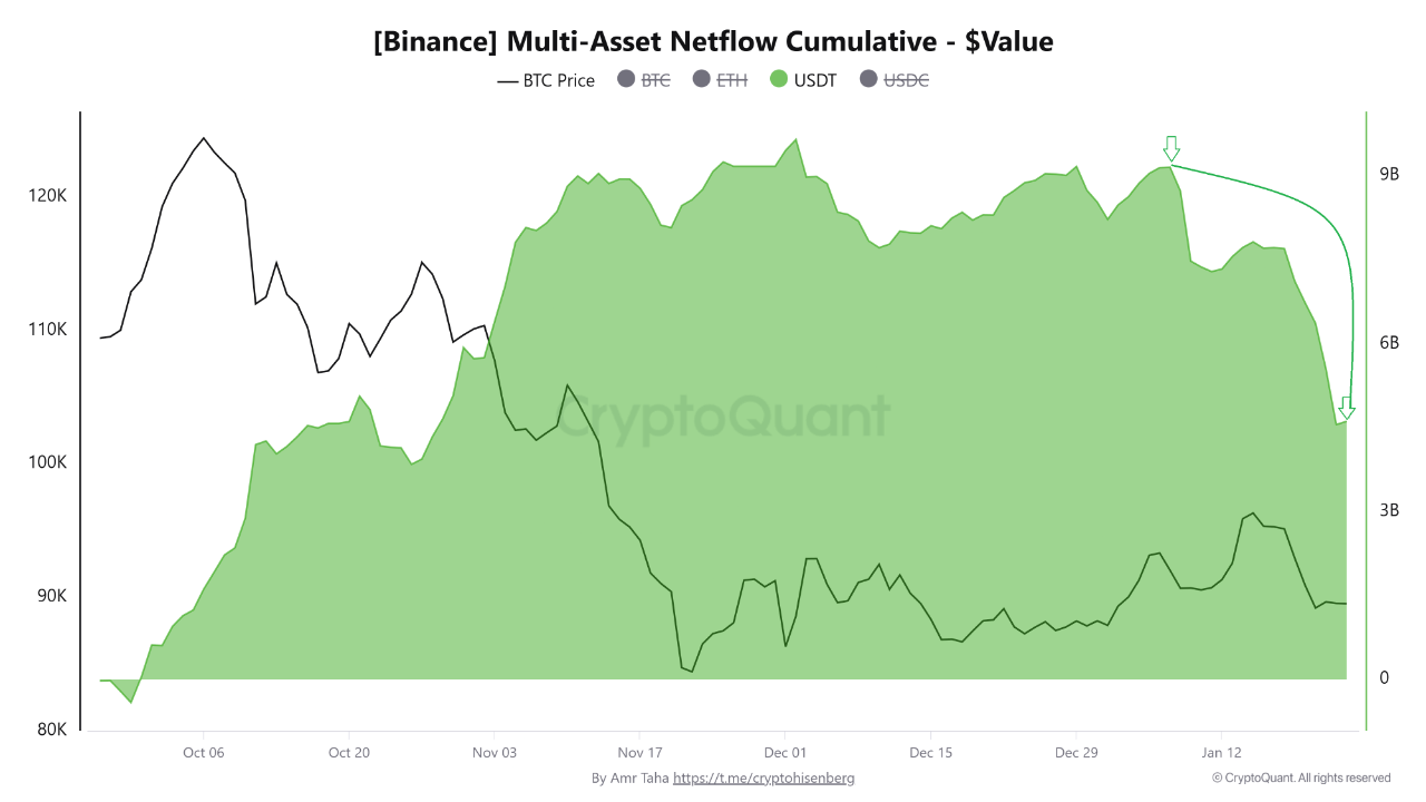 Binance Data Meets Macro Liquidity: Understanding the Pressure on Bitcoin |  CryptoQuant