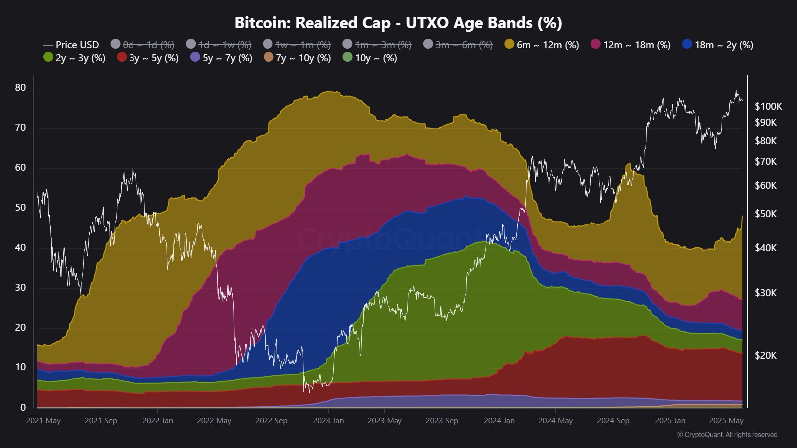 Crypto Market Bull Cycle Comparison | CryptoQuant