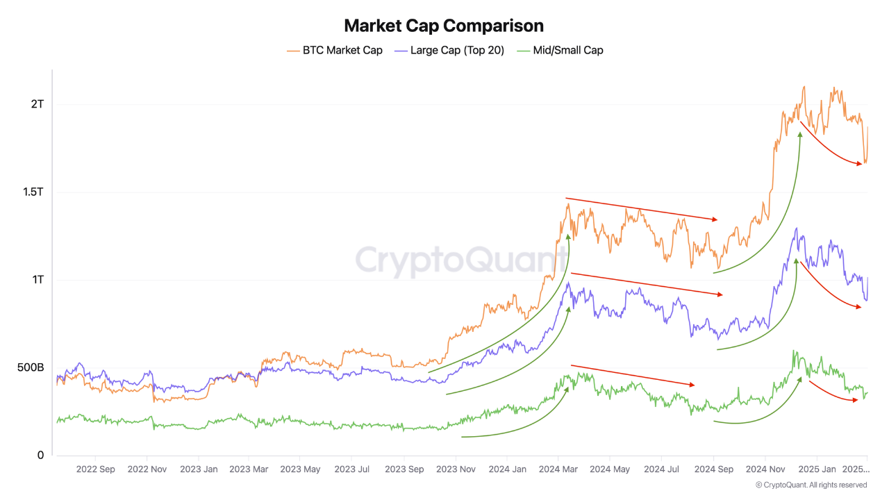 Altcoin VS Bitcoin | 크립토퀀트