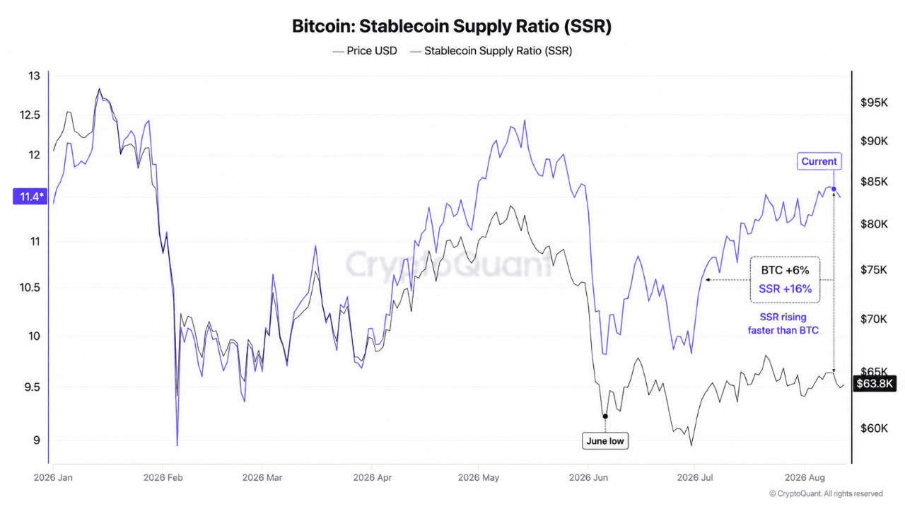 Stablecoin Buying Power Lags Bitcoin’s Recovery